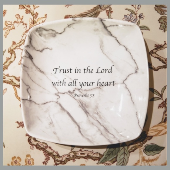 Other - ❤️ All 3 dishes for $10 Marble Porcelin Dish